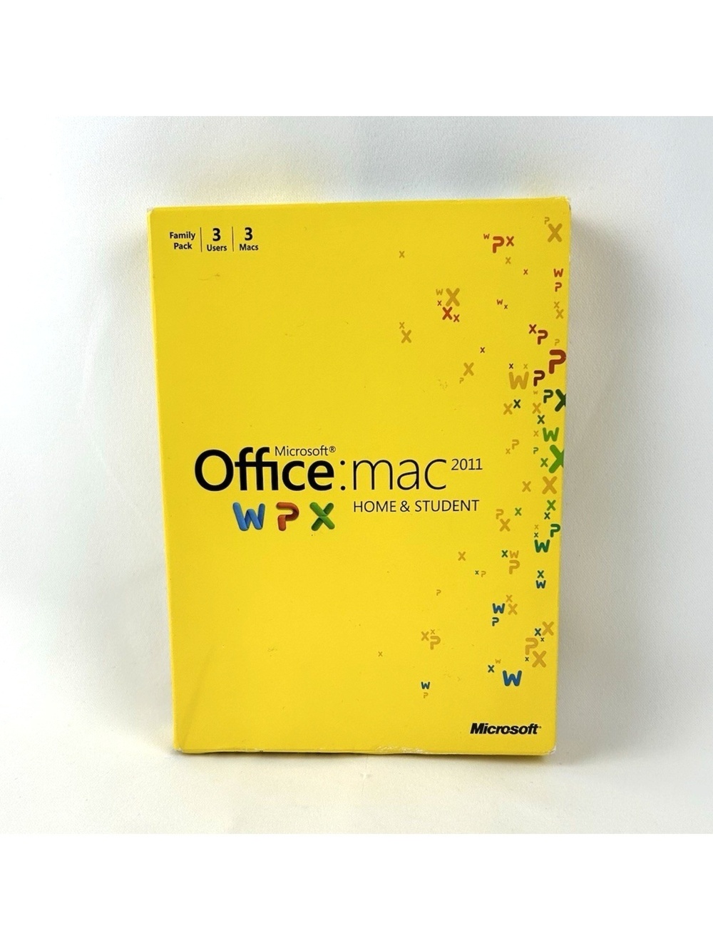 Microsoft Office for Mac Home and Student 2011 Family Pack 3 Users w/ Key *Read*